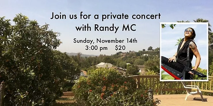 House Concert with Randy Martono-Chai